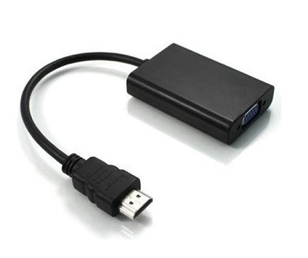 Adaptador HDMI para VGA com Audio